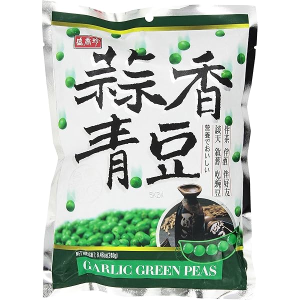 peace store　8枚 Amazon.com : Shengxiangzhen Garlic Green Peas 8.46oz (Pack of 4